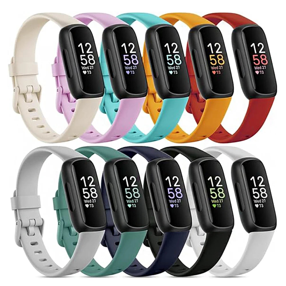 Silicone Wristband For Fitbit Inspire 3 Strap For Fitbit Inspire 3 Smart Watch Bracelet Watchband For Inspire3 Correa (No Watch)
