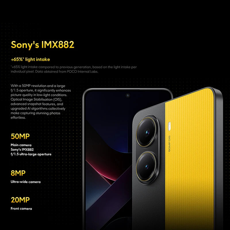 POCO X7 Pro 5G Global Version NFC Mobile Phone 256GB / 512GB Dimensionality 8400-Ultra 6.67 120Hz 90W 6000mAh Display