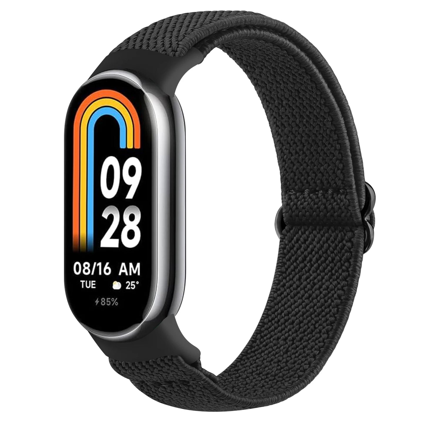 Nylon Loop Strap For Xiaomi Smart Band 9 8 Watchband Replacement NFC Elastic Wristband for Xiaomi Smart Band 9 8 Correa Bracelet