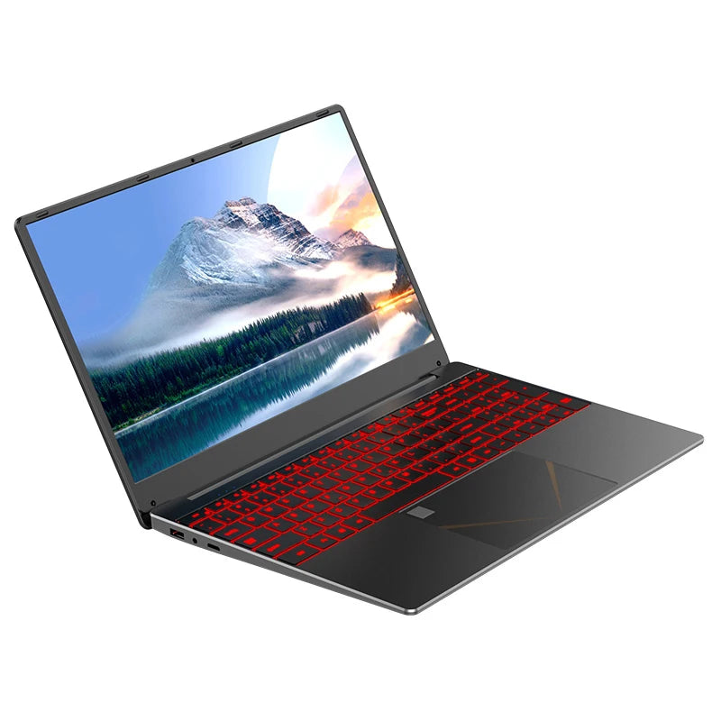 15.6" PA156 Laptop Computer Win11 Intel N5095 16G 128G/256G/512G Notebook Netbook Backlit Keyboard WIFI HD BT4.0 USB3.0 3.0MP