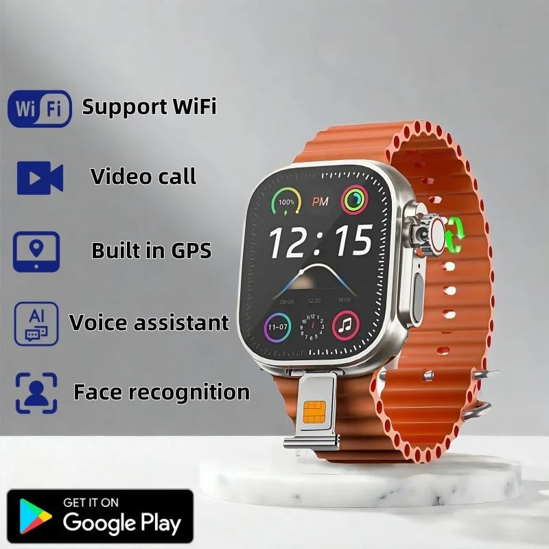 2025 New smartwatch DW99 2.2-inch HD screen app Download Bluetooth Call GPS Sports Sleep Tracking Men's smartwatch