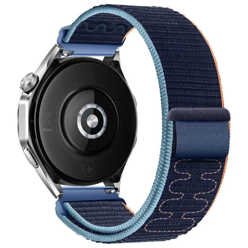 Nylon Loop Strap for Samsung Watch 6/5/5Pro 4/6 Classic Huawei Watch 4/3/GT3 20mm 22mm Bracelet Wristband Amazfit GTS/GTR 4 3
