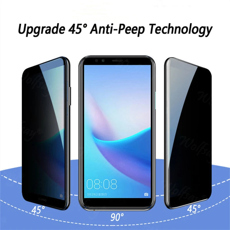 Privacy Screen Protector For Samsung Galaxy A16 5G Anti-Spy Tempered Glass Samsung A16 5G Camera Glass For Samsung A16 5G Glass