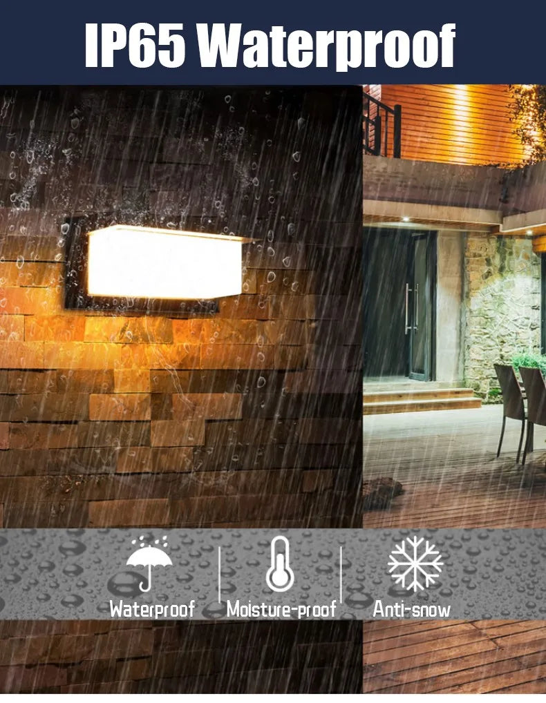 Extra Large LED outdoor lights waterproof IP65 Motion Sensor light led outdoor wall light outdoor lighting outdoor wall lamp