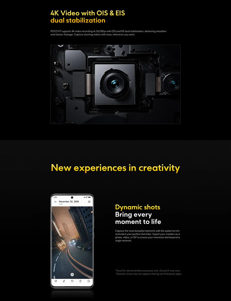 Global Version POCO X7 Smartphone 6.67" CrystalRes 1.5K FloW AMOLED Curved Display 50MP Main Camera 45W Turbo Charging NFC