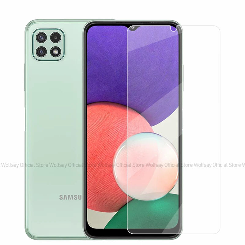 2/4PCS Screen Protector For Samsung Galaxy A52 Tempered Glass Samsung Galaxy A12 A22 A32 A52 Glass Film For Samsung Galaxy A52