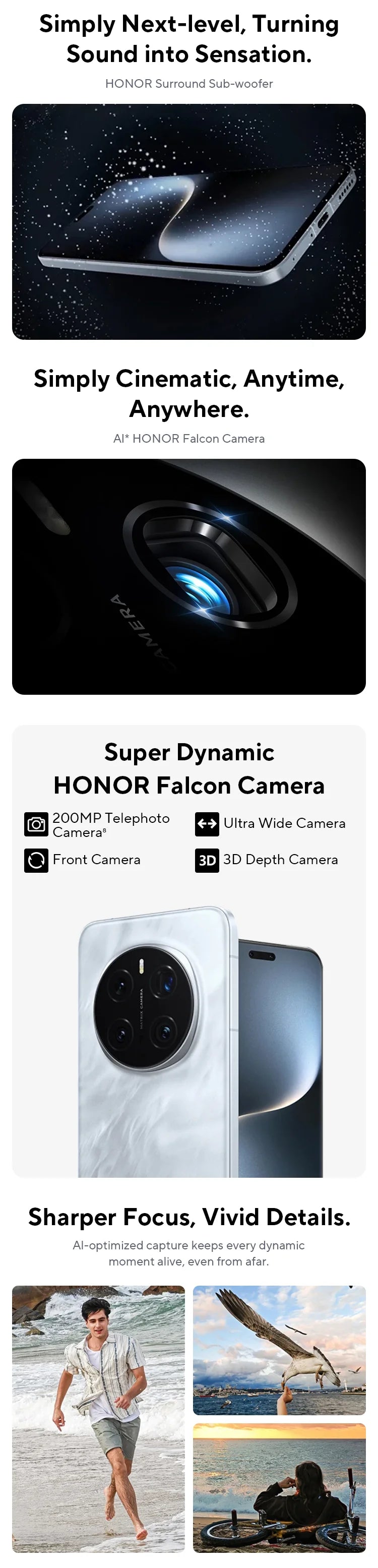 【World Premiere】Global Version HONOR Magic7 Pro 5G Smartphone Magic 7 Pro Snapdragon 8 Elite 120Hz OLED Screen 100W Fast Charge