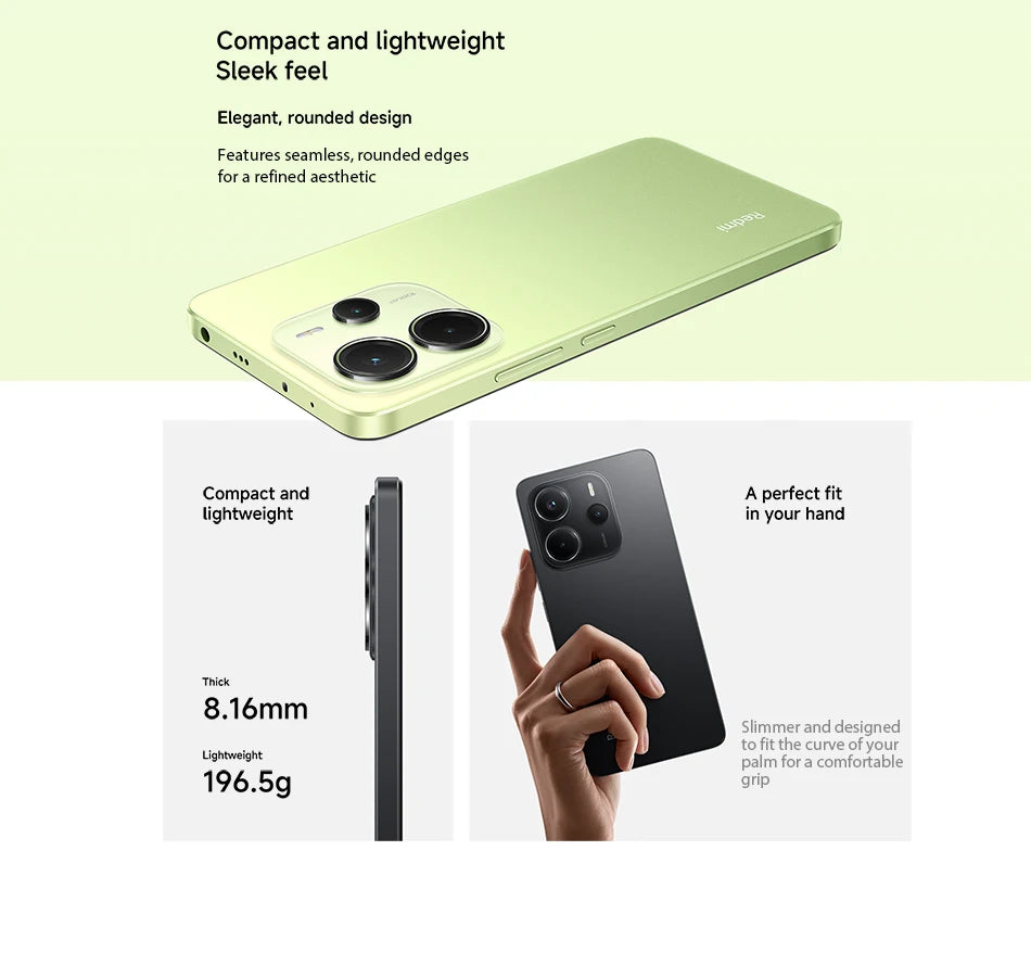 【World Premiere】Global Version Xiaomi Redmi Note 14 MediaTek Helio G99-Ultra 108MP AI Camera 6.67" AMOLED 120Hz Display 5500mAh