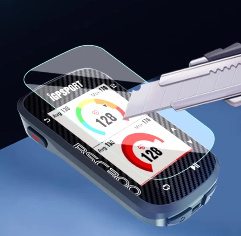 Hard Glass Screen Protector Cover Guard For iGPSPORT BSC300 BSC300T BSC200 BCS200C Bike GPS Computer Protective Film Accessories