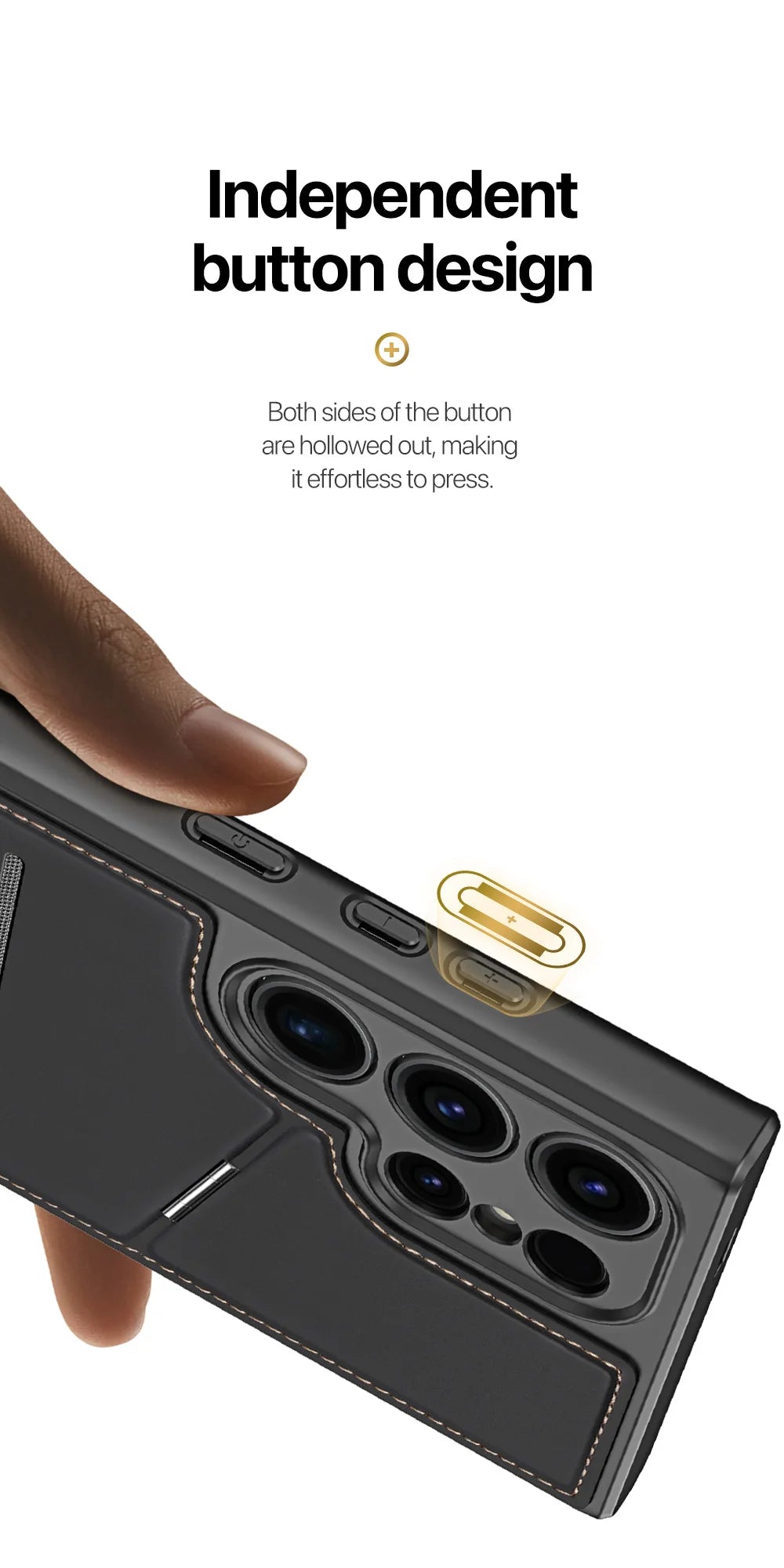 DUX DUCIS Magnetic Case For Samsung S24 Ultra, Samsung S24 Plus, Samsung S24, Case Phone Stand Wallet 3in1