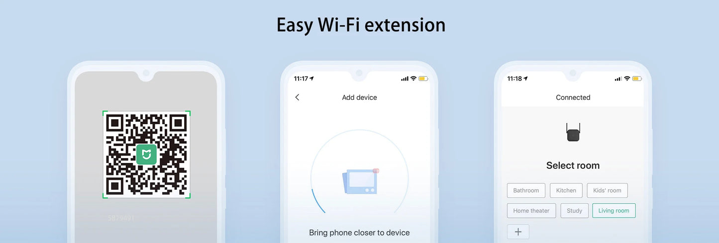New Original Xiaomi Wifi Amplifier Pro 300M 2.4G Repeater Network Expander Range Extender Roteader Mi Wireless Wi-Fi Router