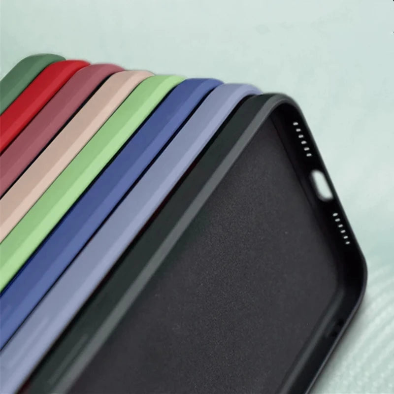 For Samsung Galaxy M15 Case Samsung M15 F15 5G Cover Soft Liquid Silicone Bumper Protective Phone Case For Samsung F15 M15 Funda