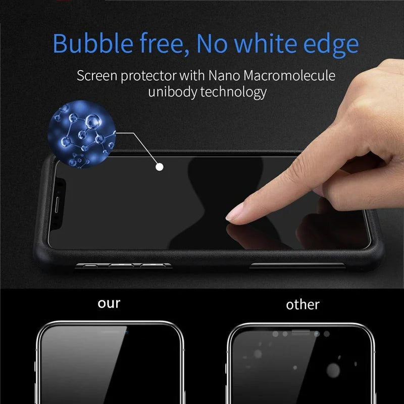 2/4PCS Screen Protector For Samsung A55 Glass Samsung Galaxy A55 Tempered Glass 9H Full Cover Glue Samsung A55 A52 A53 A54 A51