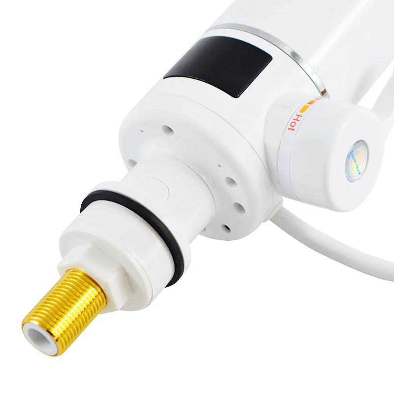 ATWFS Instant Hot Water Heater Tap Fast Instantaneous Thermostat for Water Heater 3000w Electrical Faucet Temperature Display