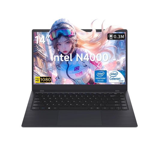 Laptop Pc 14 Inch IPS Screen 8GB DDR4 512GB SATA Ordinateur Portable PC Personal and Home Laptops