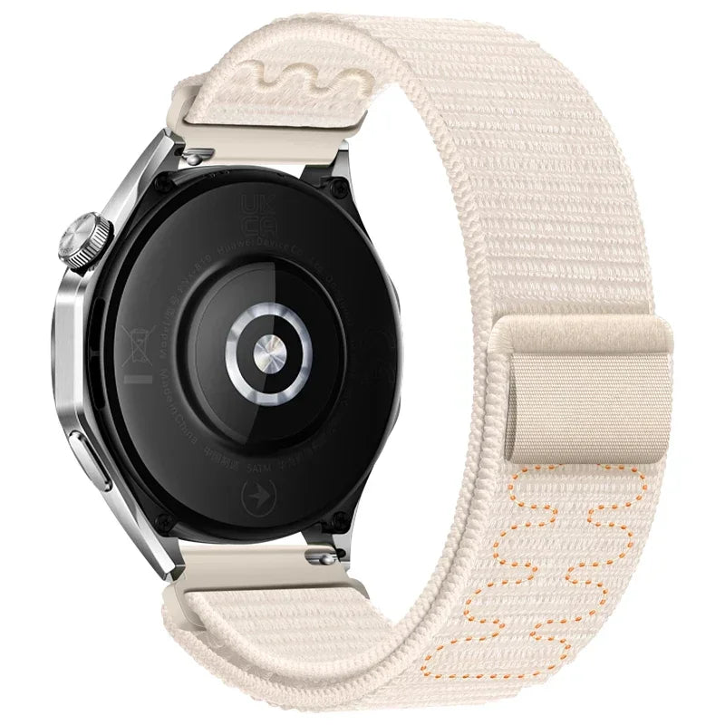Nylon Loop Strap for Samsung Watch 6/5/5Pro 4/6 Classic Huawei Watch 4/3/GT3 20mm 22mm Bracelet Wristband Amazfit GTS/GTR 4 3