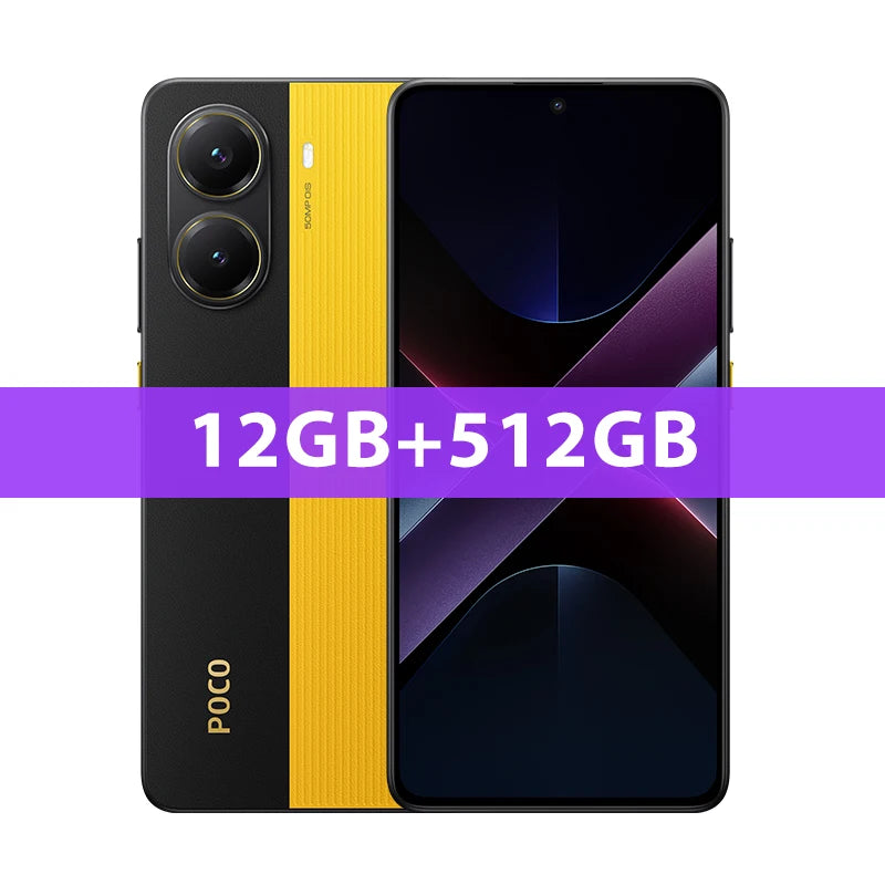 Global Version POCO X7 Pro Smartphone Dimensity 8400-Ultra 6000mAh 90W HyperCharge 6.67" AMOLED display NFC Xiaomi HyperOS 2