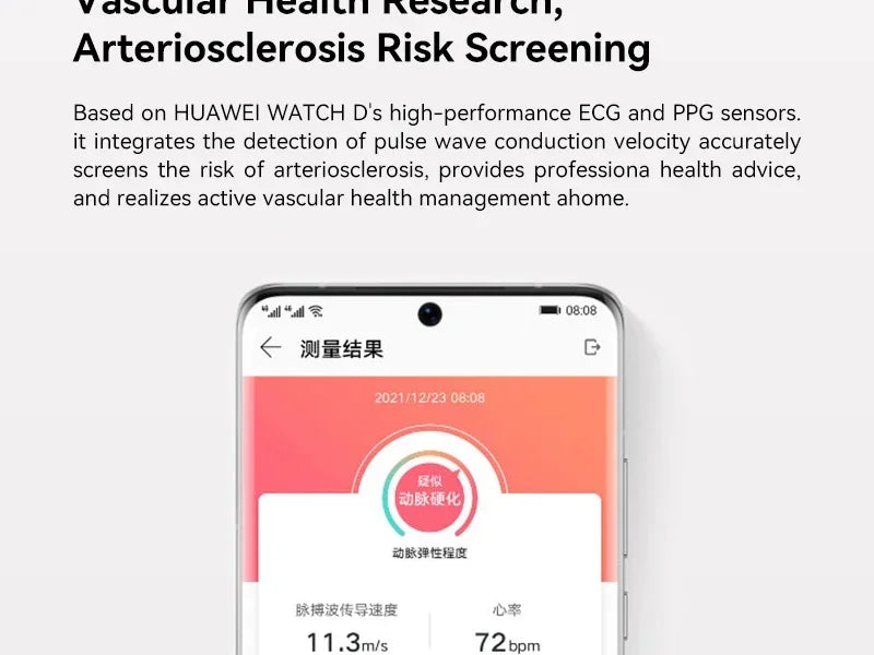 Authentic Huawei WATCH D Huawei wrist ECG blood pressure recorder smart watch blood pressure measurement ECG..