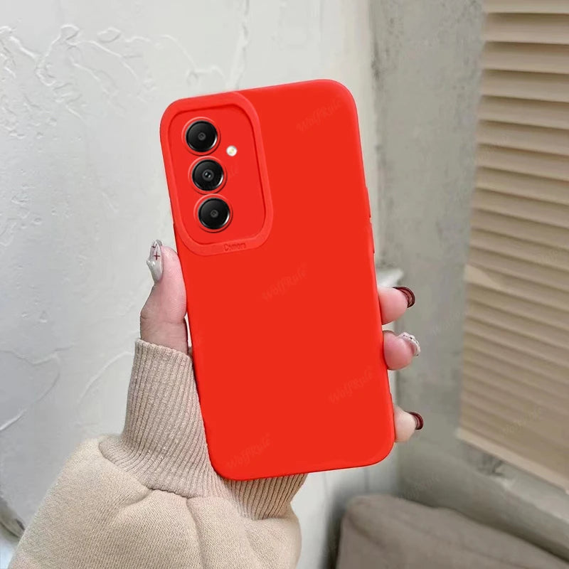 For Samsung A15 Case Cover Samsung Galaxy A15 Capas Camera Protector Back Colour Shockproof TPU Soft Fundas Samsung A05S A05 A15