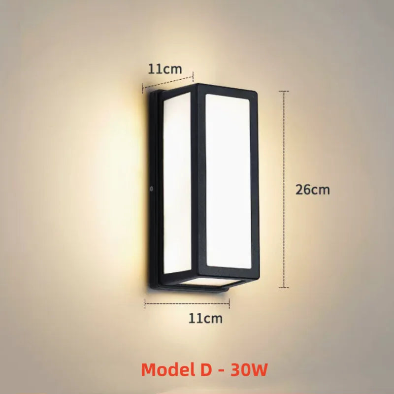 Extra Large LED outdoor lights waterproof IP65 Motion Sensor light led outdoor wall light outdoor lighting outdoor wall lamp