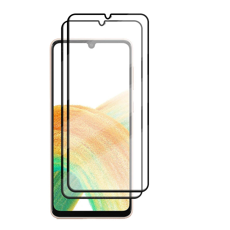 Full Cover Glass For Samsung Galaxy A33 Glass For Samsung A33 Tempered Glass Screen Protector For Samsung A 33 A33 5G Lens Glass