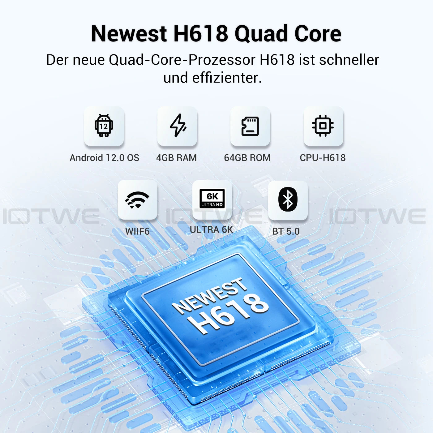 T95 Max H618 Smart TV Box Android 13 Set-Top-Box H618 Quad Core 6K WIFI6 BT5.0 T95Pro Media Player Smart Set-Top-Box 4GB+32GB
