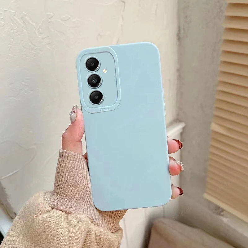 For Samsung A15 Case Cover Samsung Galaxy A15 Capas Camera Protector Back Colour Shockproof TPU Soft Fundas Samsung A05S A05 A15