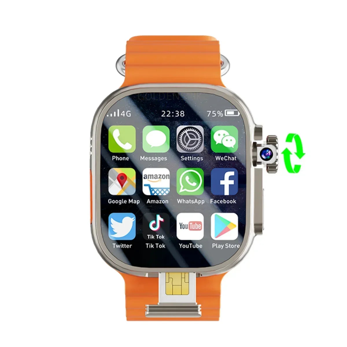 2025 New smartwatch DW99 2.2-inch HD screen app Download Bluetooth Call GPS Sports Sleep Tracking Men's smartwatch