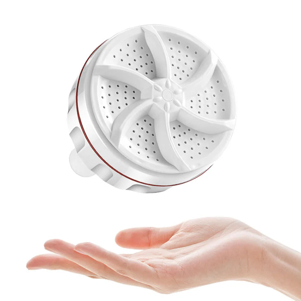 Mini Washing Machine USB Rotating Turbine Portable Washing Machine For Socks Underwear Wash Dishes For Travel Home Business Trip