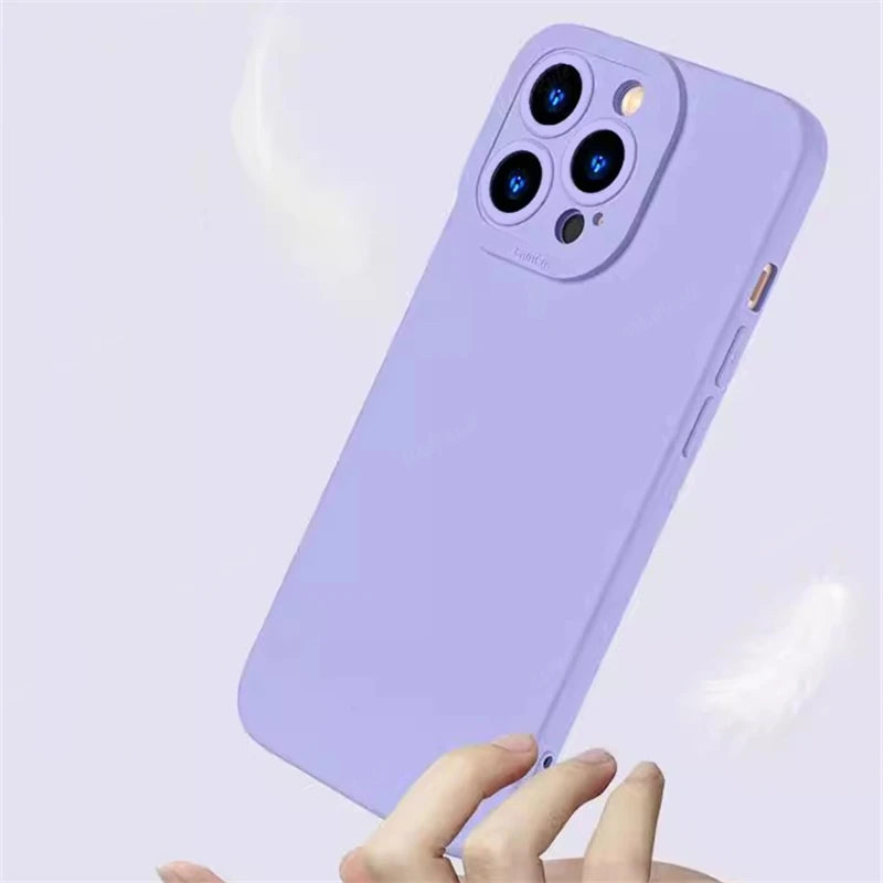 For Samsung A15 Case Cover Samsung Galaxy A15 Capas Camera Protector Back Colour Shockproof TPU Soft Fundas Samsung A05S A05 A15