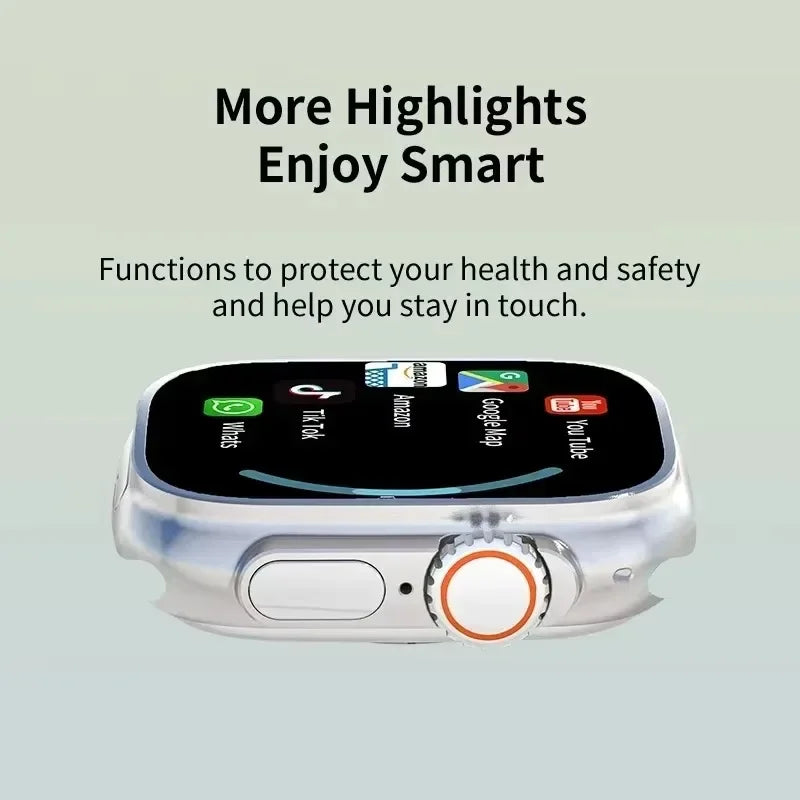 2025 New smartwatch DW99 2.2-inch HD screen app Download Bluetooth Call GPS Sports Sleep Tracking Men's smartwatch
