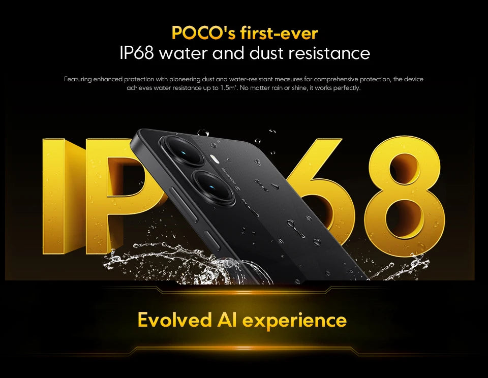 POCO X7 Pro 5G Global Version NFC Mobile Phone 256GB / 512GB Dimensionality 8400-Ultra 6.67 120Hz 90W 6000mAh Display