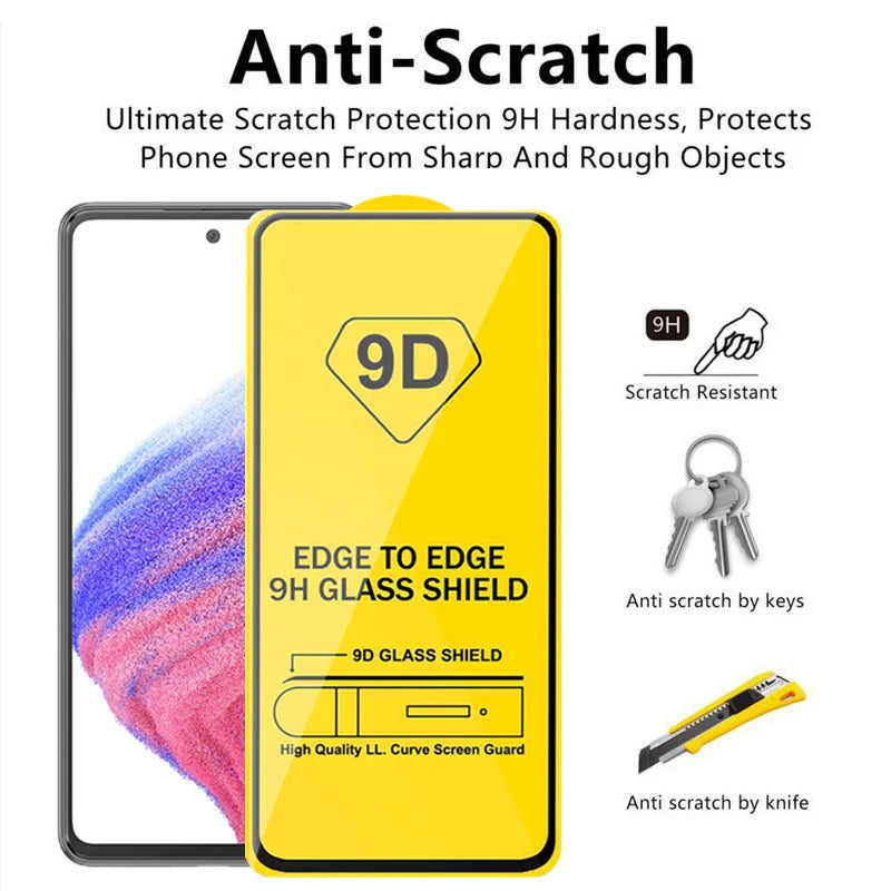 mica/lamina samsung a 54, screen protector for samsung a73 a14 a24 galaxy a53 5g protective tempered glass samsung a52 a52s camera lens film samsung a 53 5g accessories samsung a54