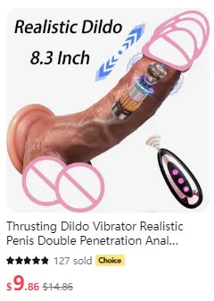 Realistic Dildo Vibrator Big Penis Penetration Anal Adult Sex Toys For Anal Vibration Heating Dick Dildos For Women Masturbation