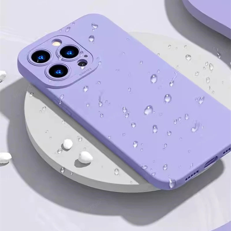 For Samsung A15 Case Cover Samsung Galaxy A15 Capas Camera Protector Back Colour Shockproof TPU Soft Fundas Samsung A05S A05 A15