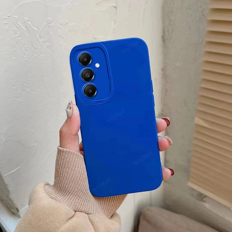 For Samsung A15 Case Cover Samsung Galaxy A15 Capas Camera Protector Back Colour Shockproof TPU Soft Fundas Samsung A05S A05 A15