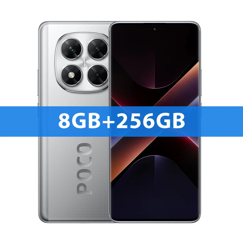 Global Version POCO X7 Smartphone 5110mAh 45W 50MP Camera Dimensity 7300-Ultra 6.67"120Hz AMOLED Display IP68 Xiaomi HyperOS NFC