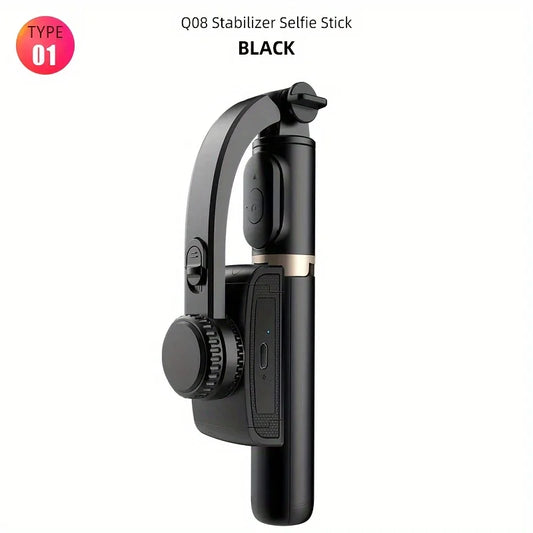 Handheld stabilizer, wireless selfie stick, anti shake pan, tripod, lazy phone holder, desktop