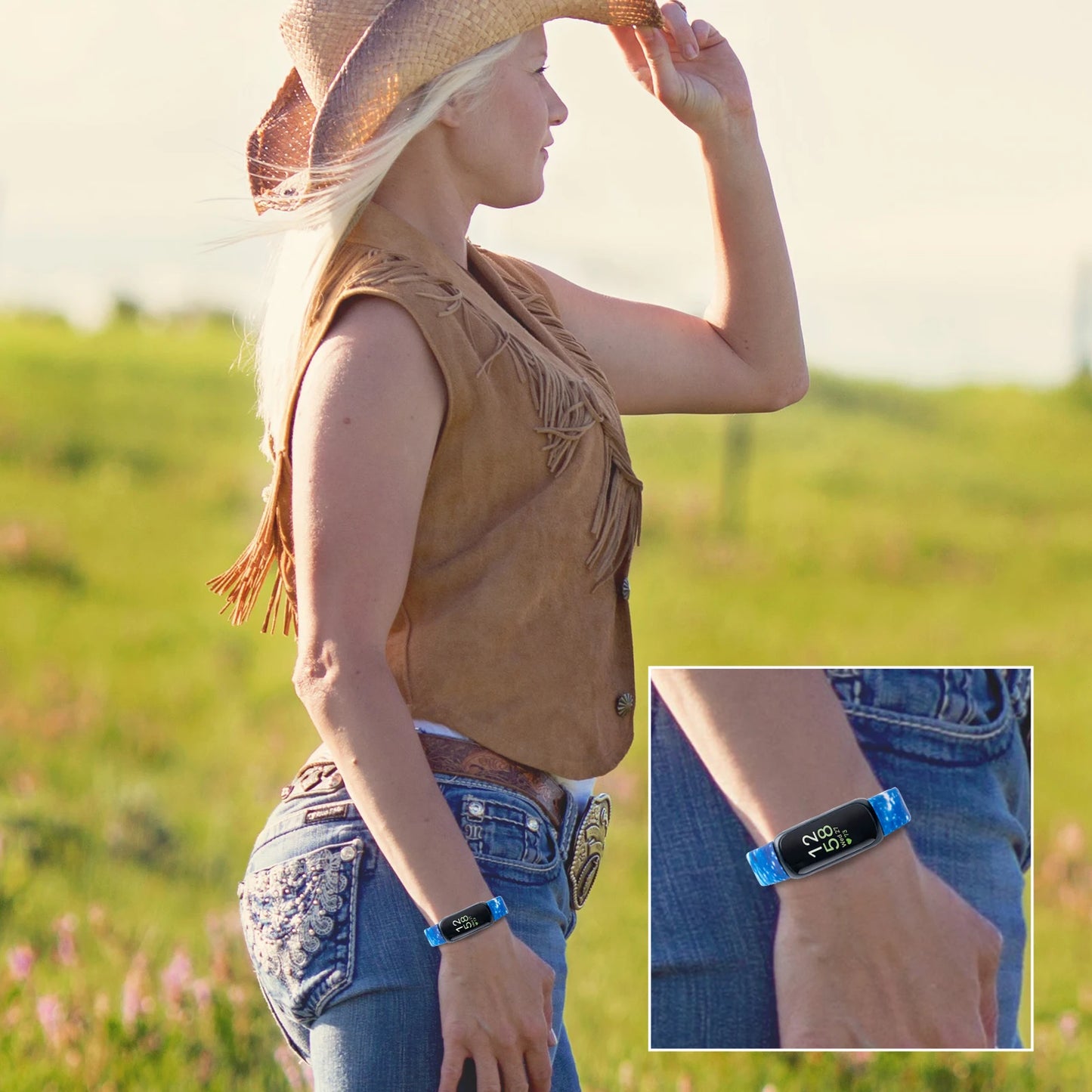 Silicone Wristband For Fitbit Inspire 3 Strap For Fitbit Inspire 3 Smart Watch Bracelet Watchband For Inspire3 Correa (No Watch）