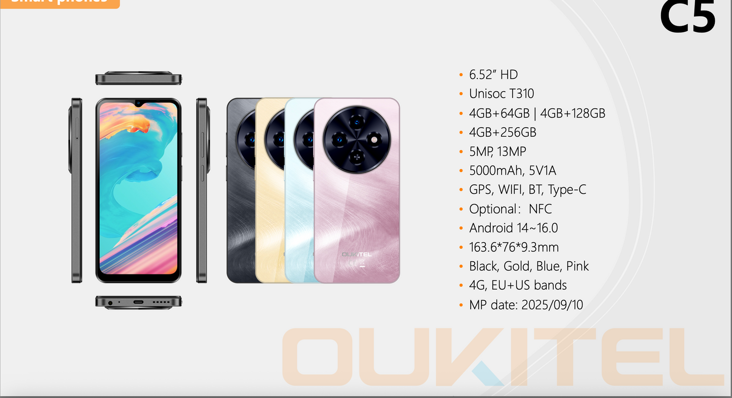 OUKITEL SMARTPHONES