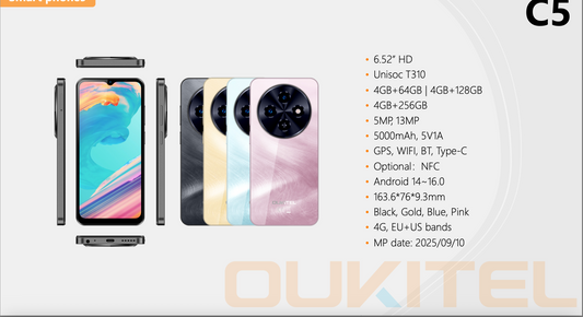 OUKITEL SMARTPHONES