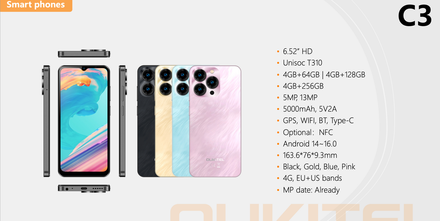 OUKITEL SMARTPHONES