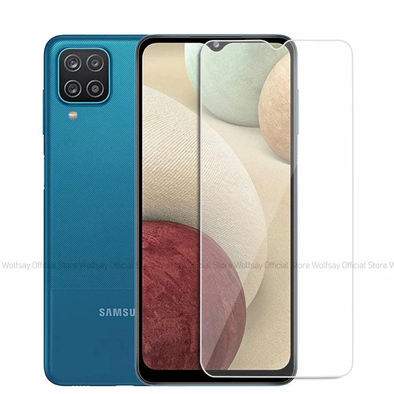 2/4PCS Screen Protector For Samsung Galaxy A52 Tempered Glass Samsung Galaxy A12 A22 A32 A52 Glass Film For Samsung Galaxy A52