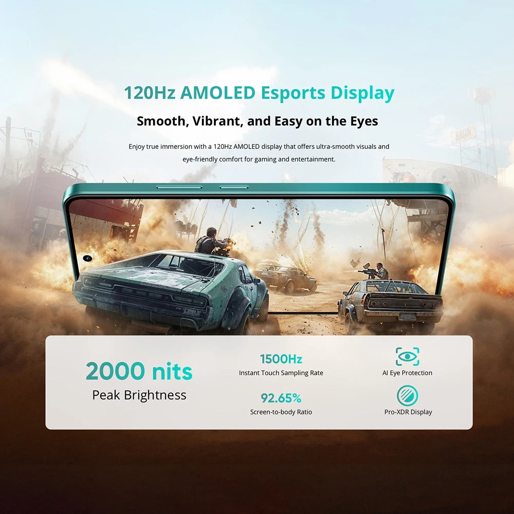 [World Premiere] realme P3 5G Smartphone Snapdragon 6 Gen 4 5G Chipset 120Hz AMOLED Esports Display 6000mAh 50MP AI Camera