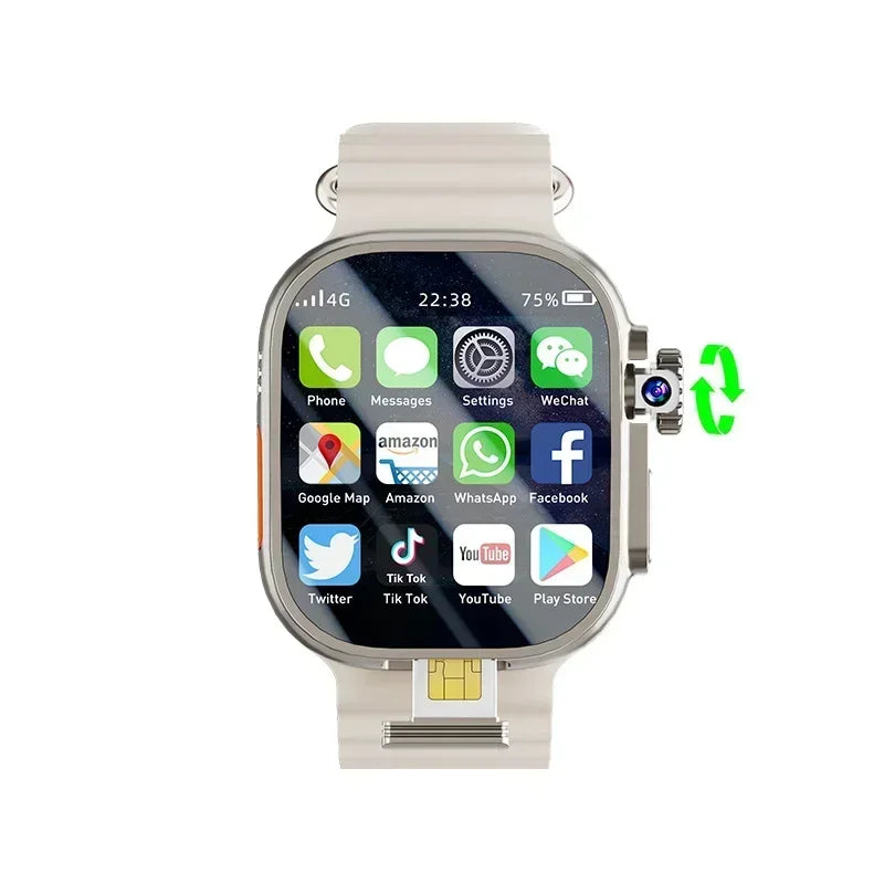 2025 New smartwatch DW99 2.2-inch HD screen app Download Bluetooth Call GPS Sports Sleep Tracking Men's smartwatch