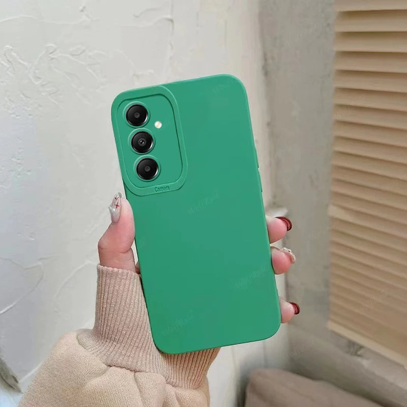 For Samsung A15 Case Cover Samsung Galaxy A15 Capas Camera Protector Back Colour Shockproof TPU Soft Fundas Samsung A05S A05 A15
