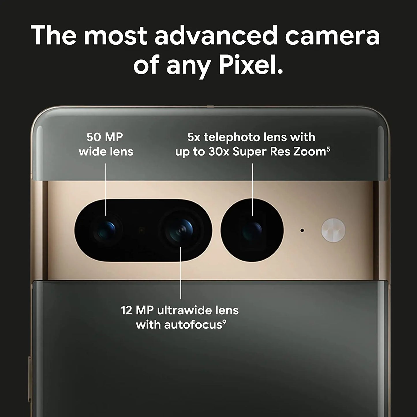 Google Pixel 7 Pro 5G Smartphone 12GB RAM 128GB/256GB ROM 6.7" 120HZ OLED NFC Android 13 IP68 dust/water resistant Phone