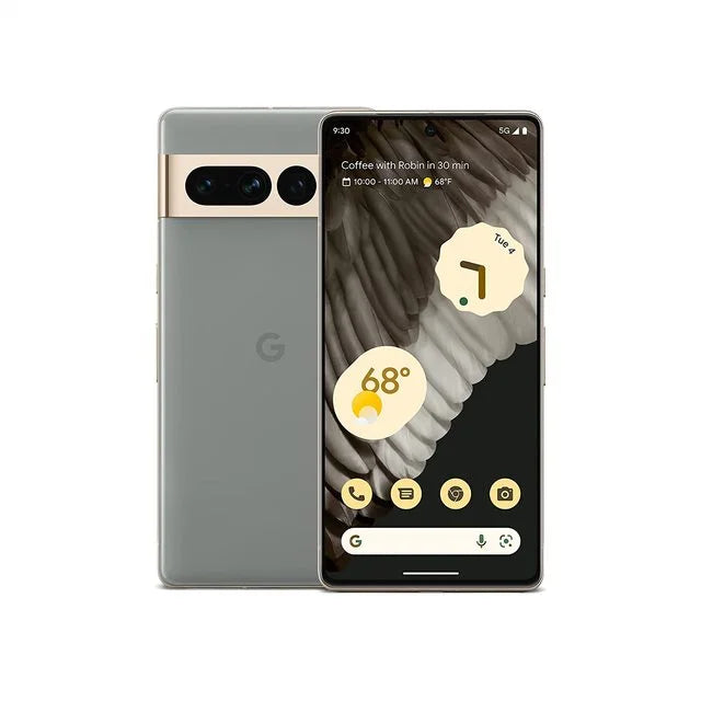 Google Pixel 7 Pro 5G Smartphone 12GB RAM 128GB/256GB ROM 6.7" 120HZ OLED NFC Android 13 IP68 dust/water resistant Phone