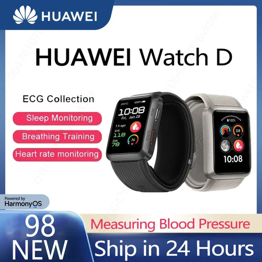 Authentic Huawei WATCH D Huawei wrist ECG blood pressure recorder smart watch blood pressure measurement ECG..